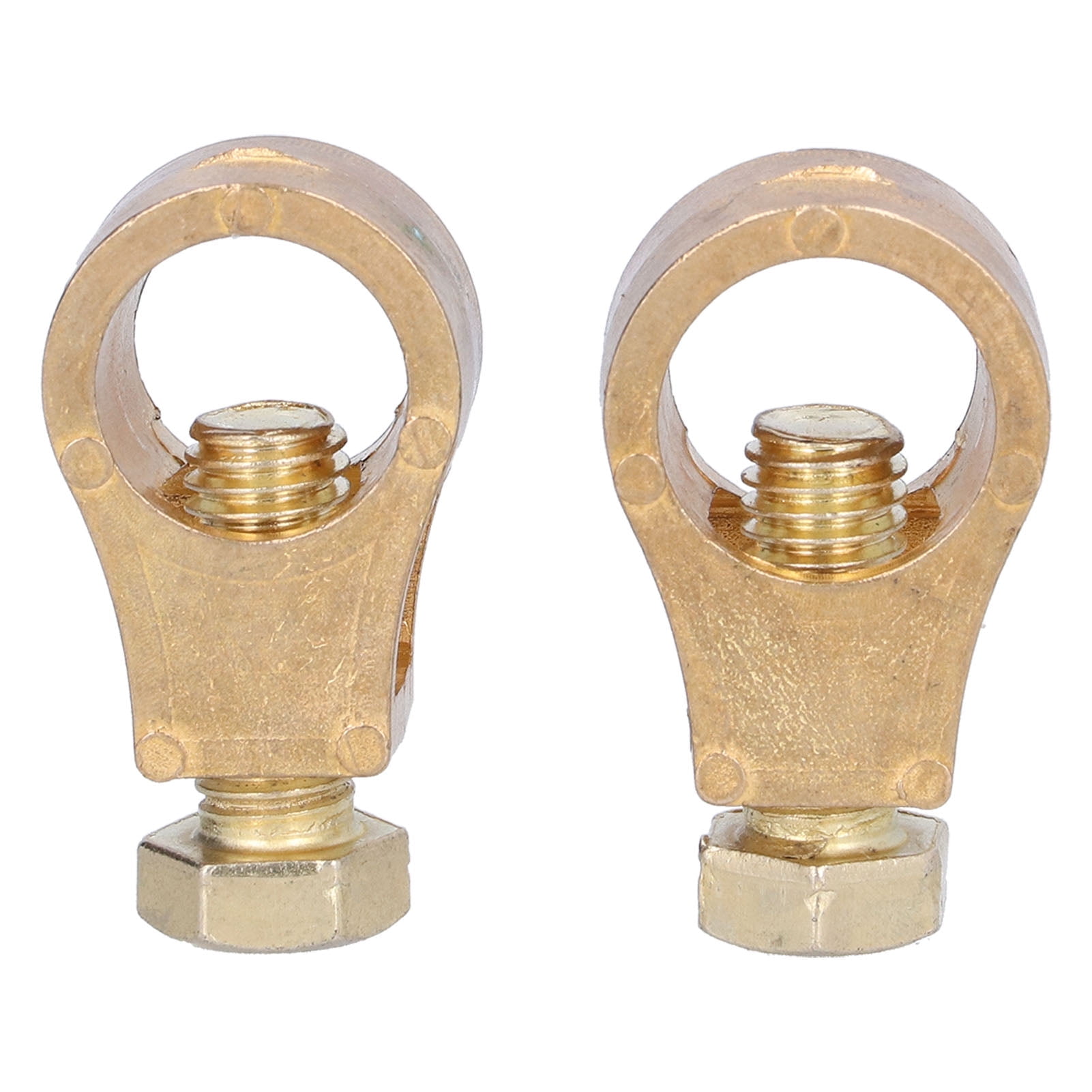 Dioche Pure Copper Battery Terminal Positive Negative Wire Connector ...