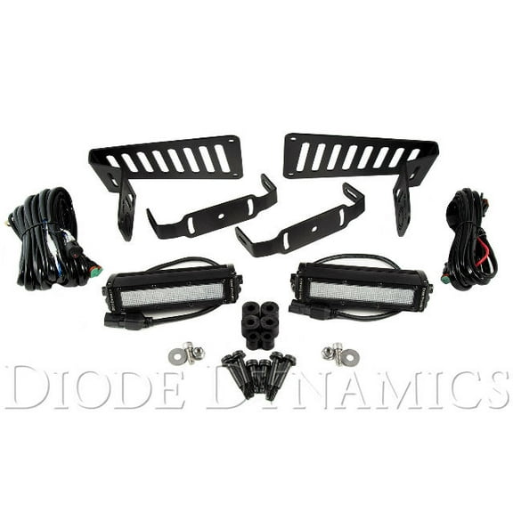 Diode Dynamics for Jeep JL 2018-2019 Stage Series 6 Inch Cowl LED Kit White