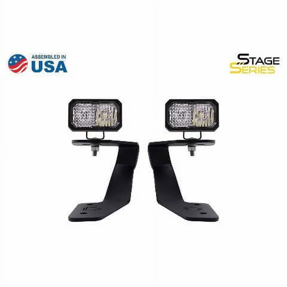 Diode Dynamics 18-21 Subaru Crosstrek Stage Series 2in LED Ditch Light Kit Sport - White Combo