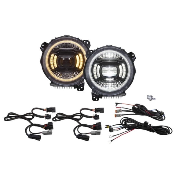 Diode Dynamics 18-23 Jeep JL Wrangler Elite Max LED Headlamps