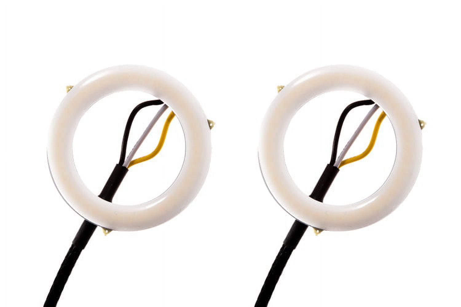 Diode Dynamics 2007-2014 Fits Toyota FJ Cruiser Halo Lights LED 50mm Switchback Pair DD2058