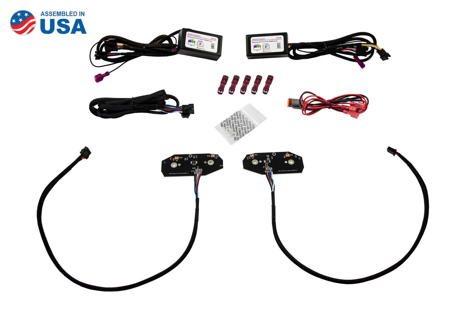 Diode Dynamics 2013-2014 Fits Ford Mustang RGBW DRL LED Boards DD2006