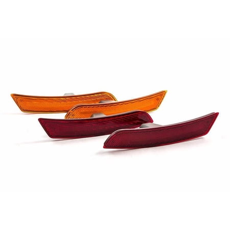 Diode Dynamics 2016-2019 Fits Chevrolet Camaro LED Sidemarkers Amber Red Set DD5062