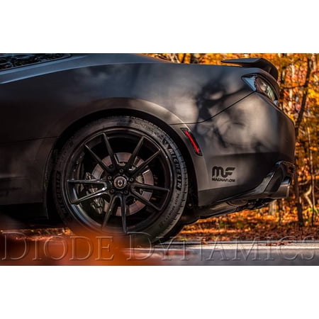 Diode Dynamics 2016-2019 Fits Chevrolet Camaro LED Sidemarkers Smoked Set DD5063