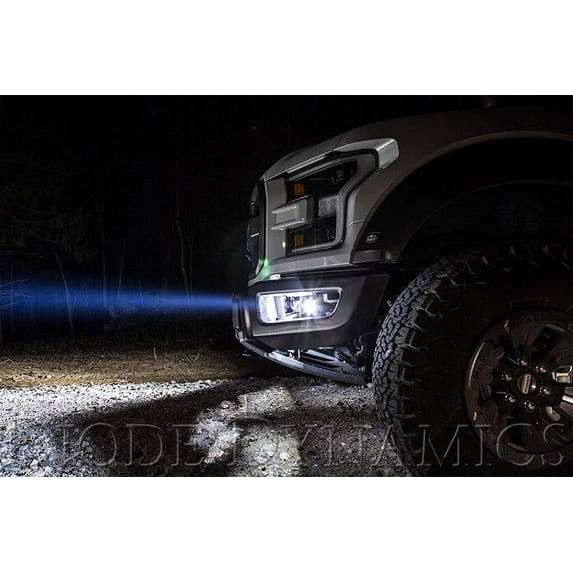 Diode Dynamics 2017 Fits Ford F150 Raptor Stage Series Fog Kit Stage Series 6 Inch White Wide DD6005