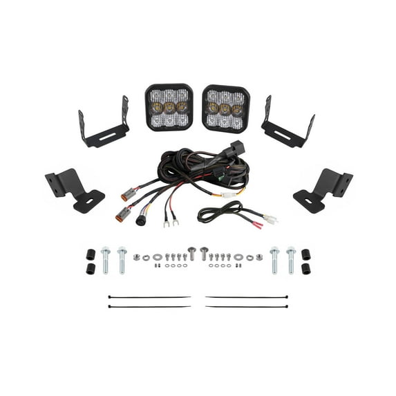 Diode Dynamics 2019-2024 Fits Honda Talon Stage Series SS5 Sport White Combo Ditch Light Kit DD7912