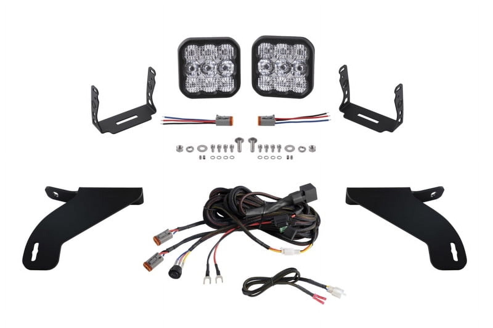Diode Dynamics SS5 LED Pod Pro White Driving - Pair | Universal (DD6782P) main image 1