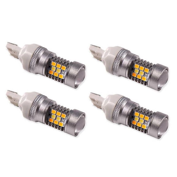 Diode Dynamics 7443 LED Bulb HP24 LED Cool White Switchback Set of 4