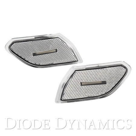 Diode Dynamics DDYDD5068 JL LED Sidemarkers Clear Set for 2020 Jeep Gladiator