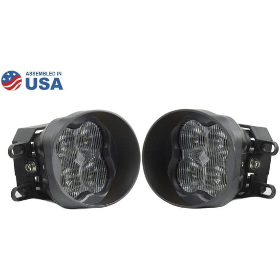 Diode Dynamics SS3 LED Fog Light Kit, Toyota Tacoma, White SAE/DOT Fog Pro