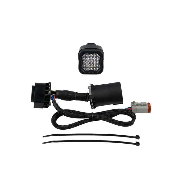Diode Dynamics HitchMount Reverse Light Kit For Ford Bronco 2021-2025 – C1 LED Pod, Easy 5-Min Install, Brake Strobe Option