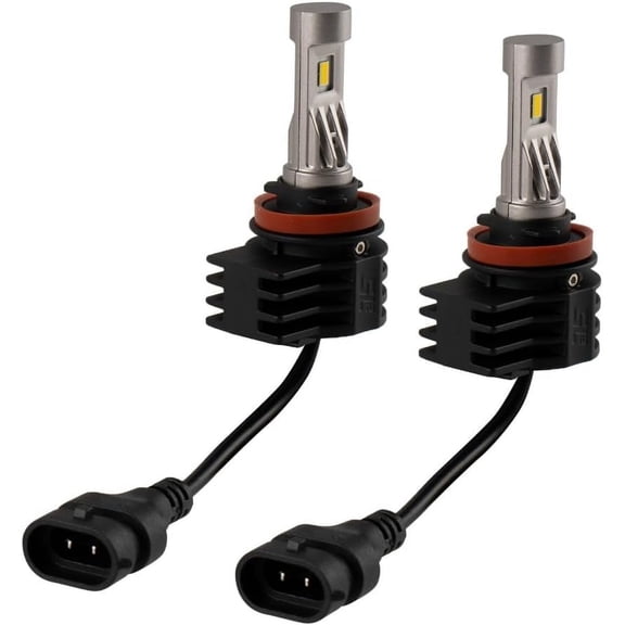 Diode Dynamics SL2 LED Fog Light Bulbs compatible with H11 bulb size (pair), Yellow (3000K)
