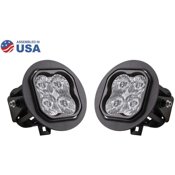 Diode Dynamics SS3 LED Fog Light Kit, Toyota Tundra, White SAE/DOT Driving Sport Fits select: 2006-2014 FORD F150, 2005-2011 TOYOTA TACOMA