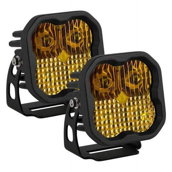 Diode Dynamics DD6970P SS3 Max ABL Yellow Combo Standard Light, Pack of 2
