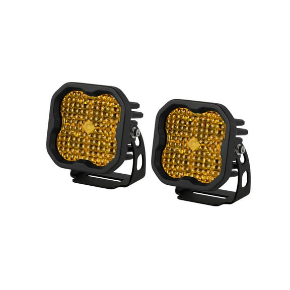 Diode Dynamics SS3 Sport ABL Yellow Flood Standard Pair DD6870P