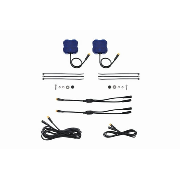 Diode Dynamics Stage Series Single Color LED Rock Light - Blue M8 (2-pack)