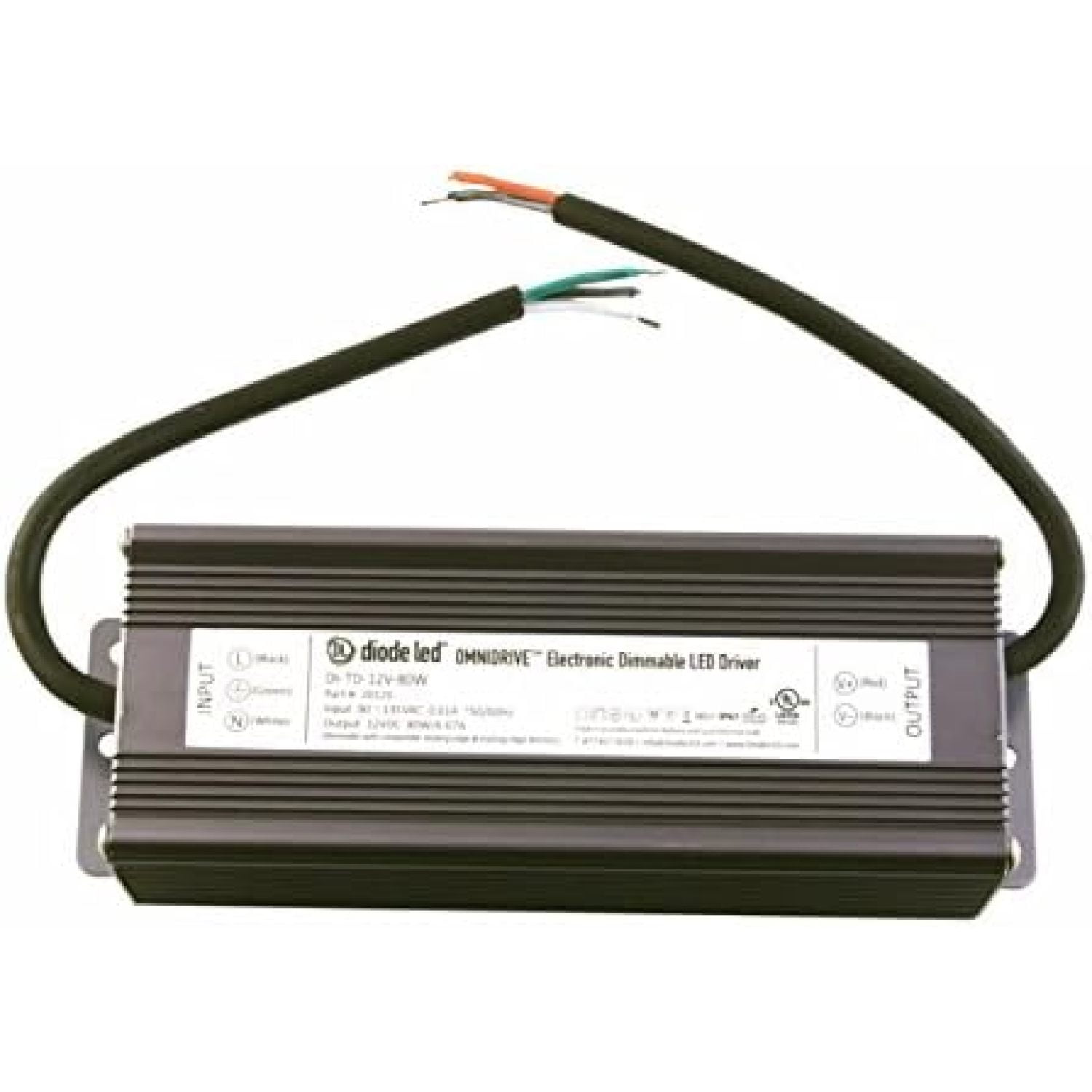 Diode LED DITD12V80W 80 Watt Omnidrive Electronic Dimmable LED