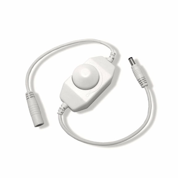 Diode LED Inline Dimmer Switch 5 Amp White