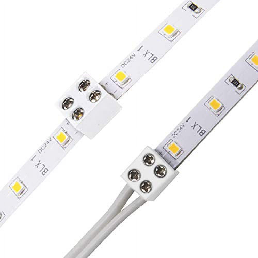 Diode LED Tape Light Terminal Block Connector Screw Down 8mm Tapeto