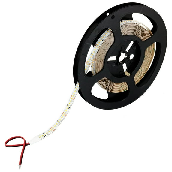 Diodesy- BZL/100W/24V/D/30K/1400LEDs/SINGLE LED Strip Light, 16Ft/4.8m Soft White 3000K, 24V, UL listed, Flexible Tape Roll Light for Bedroom, Party Decoration, Kitchen, 100 Watts, 1700 Lumens, CRI80+