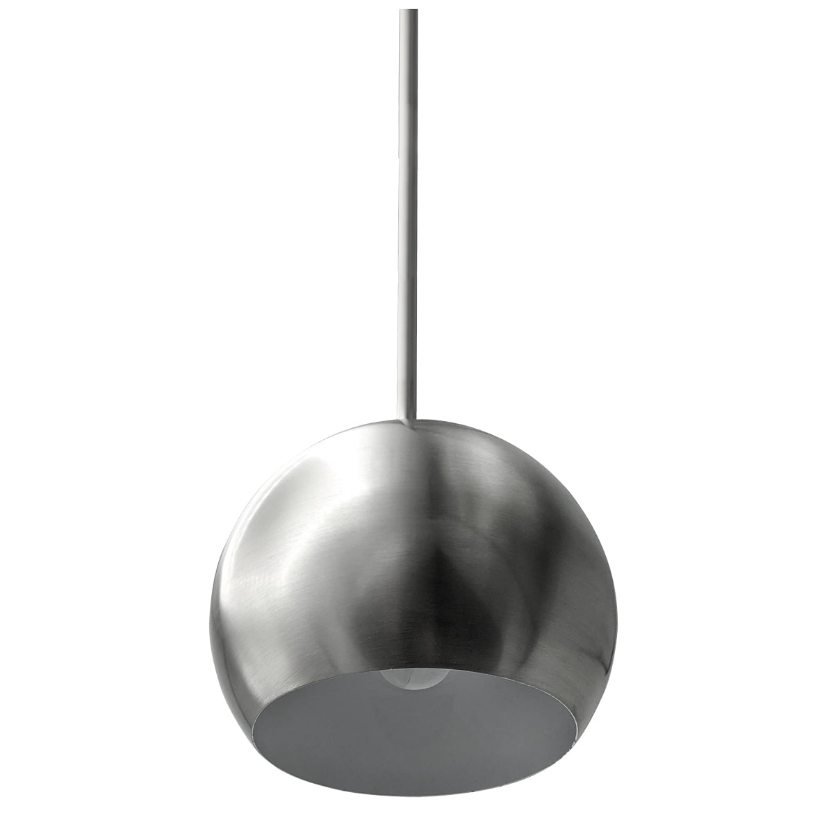 Diodesy- FIX/PRS/E26/BN Pendant Light Fixtures, Brushed Nickel Canopy ...