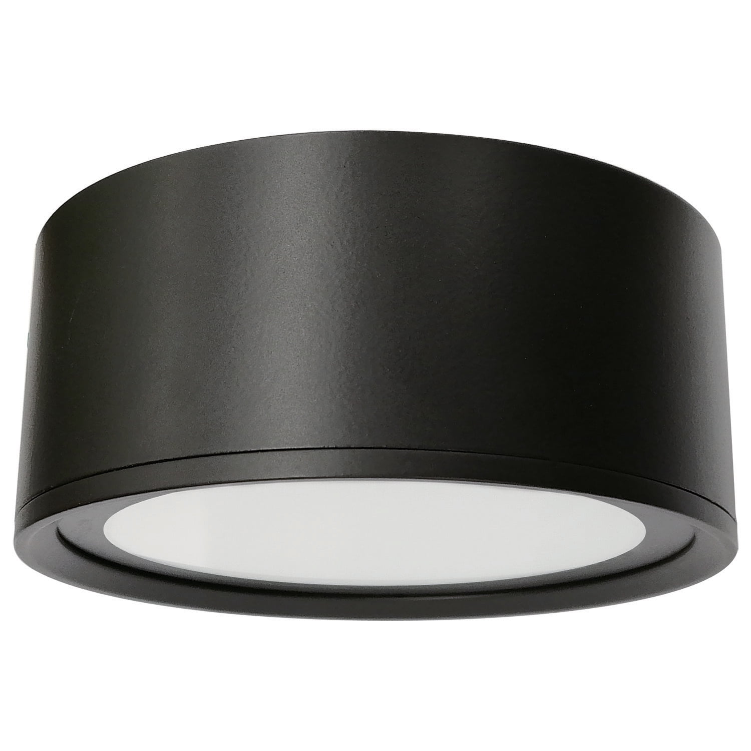 Diodesy Flush Mount Ceiling Light - 13", 20W Dimmable, 3 Color Temp (30K/40K/50K), Black & Gold