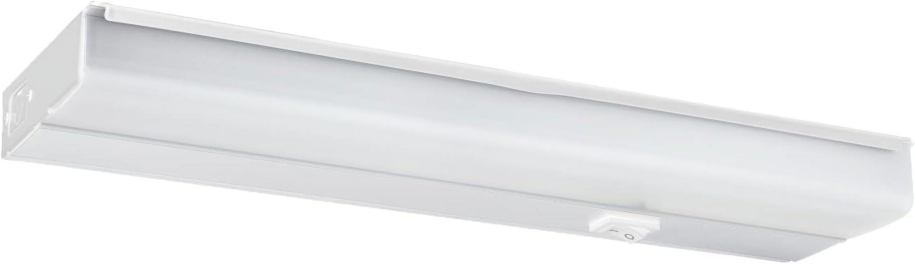 Diodesy- LFX/UC/10W/18?/90CRI/SCT/WH LED Under Cabinet Hardwired Light, 18 Inch Linear Under Counter Fixtures for Kitchen Cabinet/Cupboard/Closet, 3000K/4000K/5000K Color Selectable, 10W (60W Equiv.)