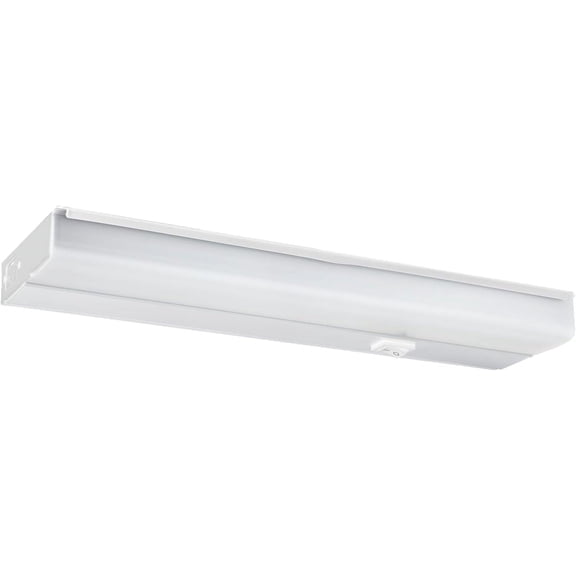 Diodesy- LFX/UC/10W/18?/90CRI/SCT/WH LED Under Cabinet Hardwired Light, 18 Inch Linear Under Counter Fixtures for Kitchen Cabinet/Cupboard/Closet, 3000K/4000K/5000K Color Selectable, 10W (60W Equiv.)