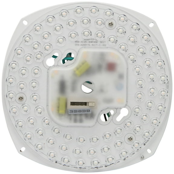 Diodesy- Module/LED/6.5?/25W/SCT/AC 6.5 Inch LED Retrofit Light Replacement Kit, 2700K/3000K/4000K/5000K/6500K CCT Selectable, 25W, Dimmable, Round LED Light Engine for Flush Ceiling Fixture, 2500LM