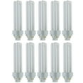 Diodesy Pack of 10 PLD18/E/SP41K/10PK Compact Fluorescent Light Bulb