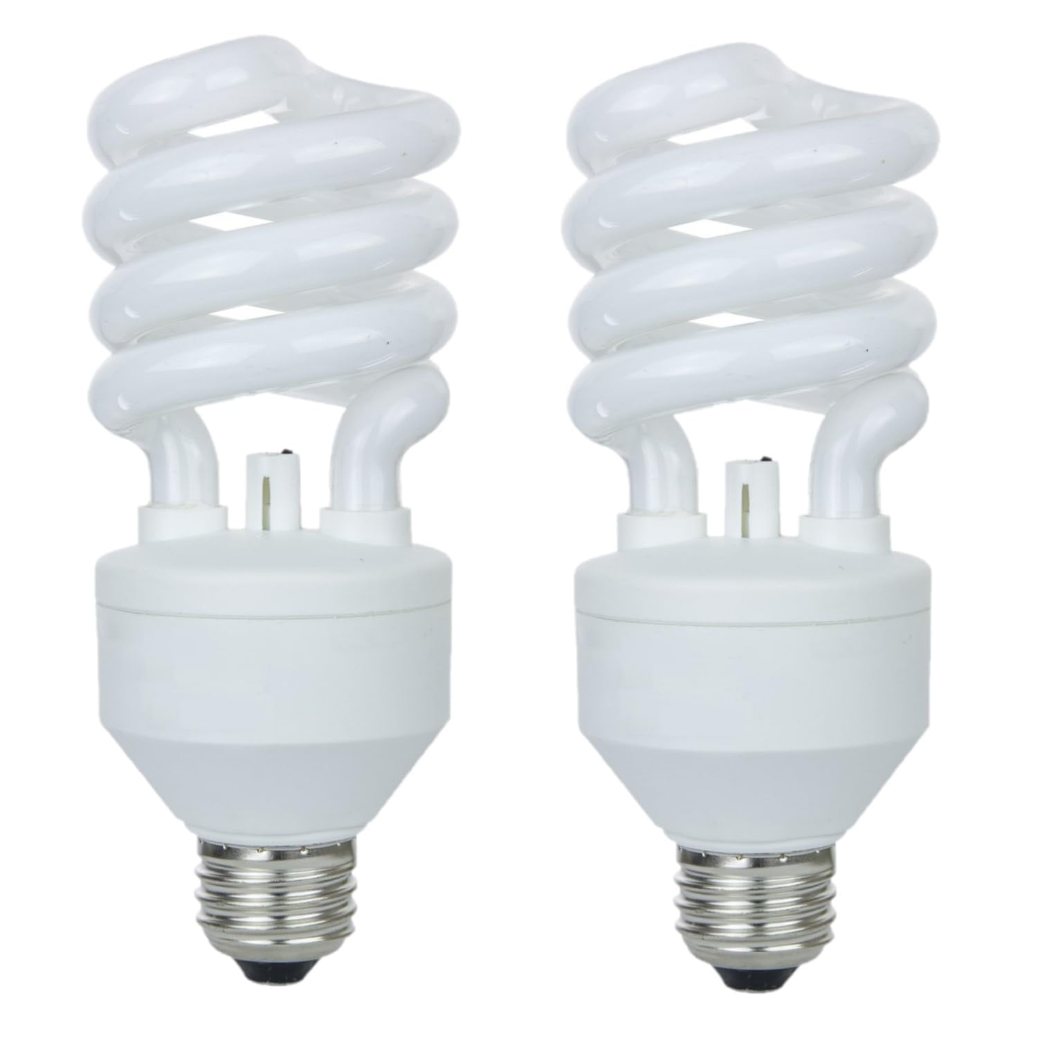 Diodesy Pack of 2 AP23/65K CFL Light Bulb, T3 Spiral Compact