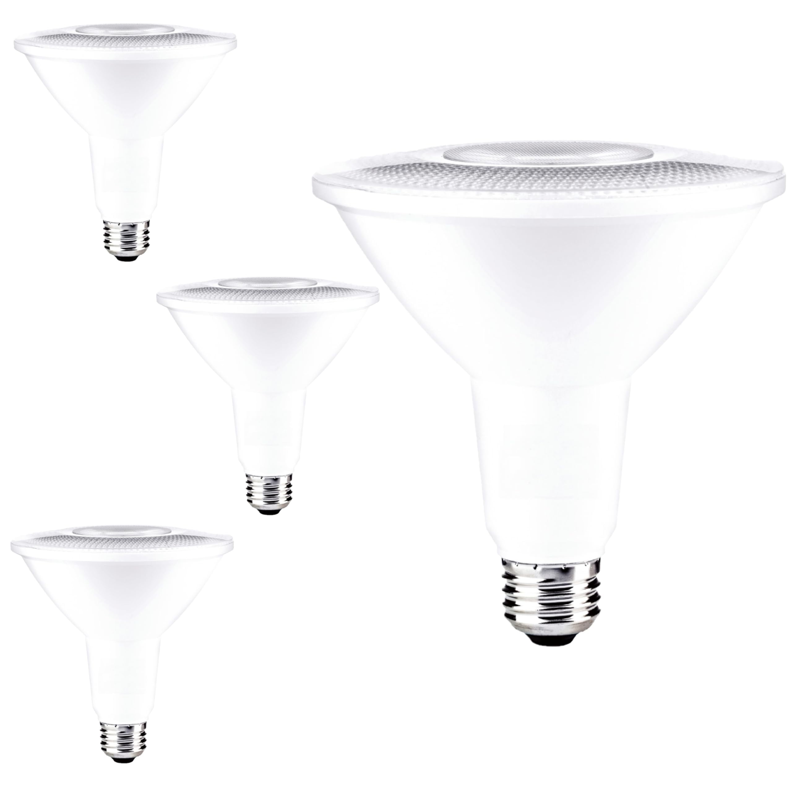 Diodesy- Pack of 4 LED15PAR38/B-FL40/830/WD/2 PAR38 LED Basics Flood Wet Light Bulb, 15W (90W Incandescent Equiv) 3000K Soft White, Dimmable, E26 Waterproof, 1200 Lumen, UL Listed