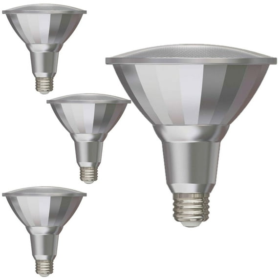 Diodesy- Pack of 4 LED15PAR38/FL40/930/WD/2 PAR38 Outdoor LED Flood Wet Light Bulb, 15W (120W Incandescent Equiv.), 3000K Soft White, Dimmable, Long Lasting, E26 Security Light for Accent/Tracking, UL