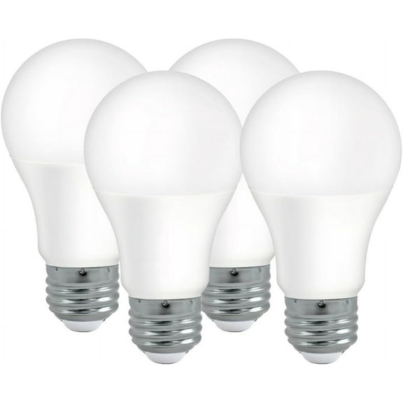 Diodesy- Pack of 4 LED9A19/P60W/930/J/D/1P A19 LED Light Bulb, Energy Efficient 9W (60 Watt Equivalent), 800 Lumen, 3000K Soft White, 25000 Lifespan Hour, Premium Dimmable, E26 Base, UL Listed