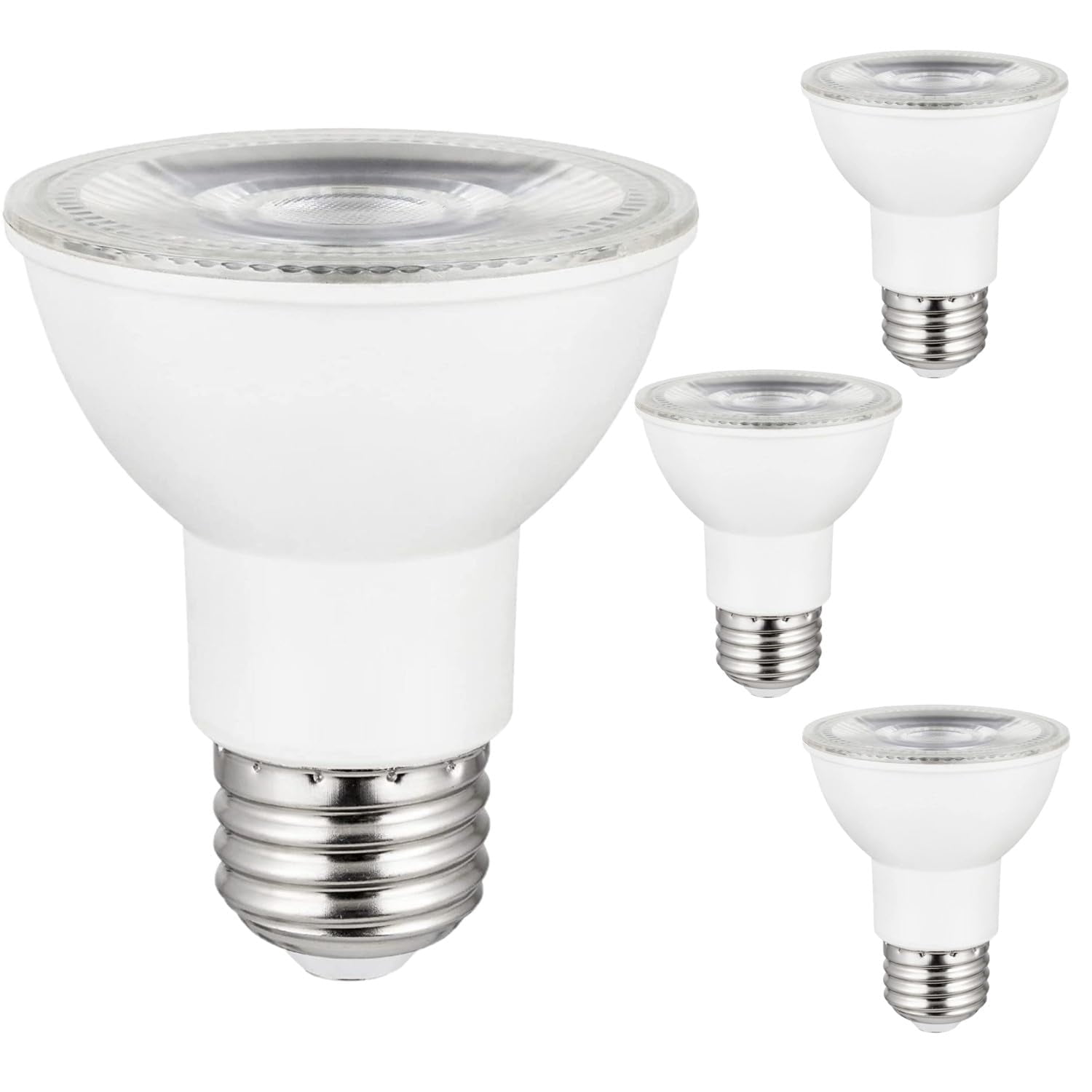 Diodesy- Pack of 4 PAR20/LED/8W/CRI90/27K PAR20 LED Long Neck Spotlight ...