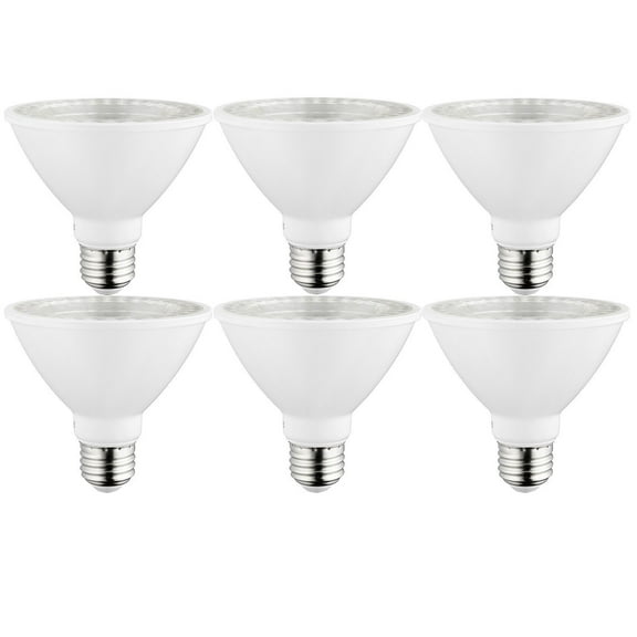 Diodesy- Pack of 6 PAR30/LED/9W/SHORT/FL35/D/E/27K/6PK PAR30 Short Neck LED Flood Light Bulb, 10 Watts (75W Halogen EQ), 2700K Warm White, Dimmable, E26 Long Lasting Light for Recessed, Track, Accent