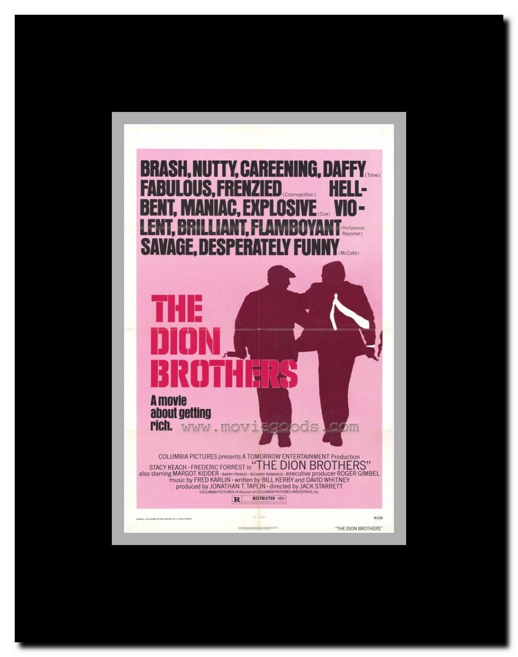 Dion Brothers Framed Movie Poster