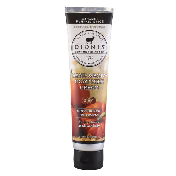 Dionis Goat Milk Hand &amp; Body Cream - Caramel Pumpkin Spice
