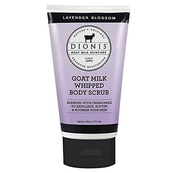 Dionis Whipped Goat Milk Sugar Scrub - Lavender Blossom 6 oz.