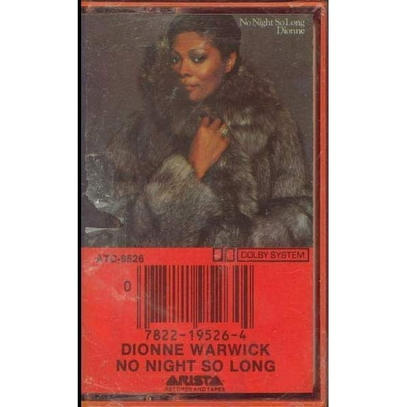 Dionne Warwick - No Night So Long - Cassette