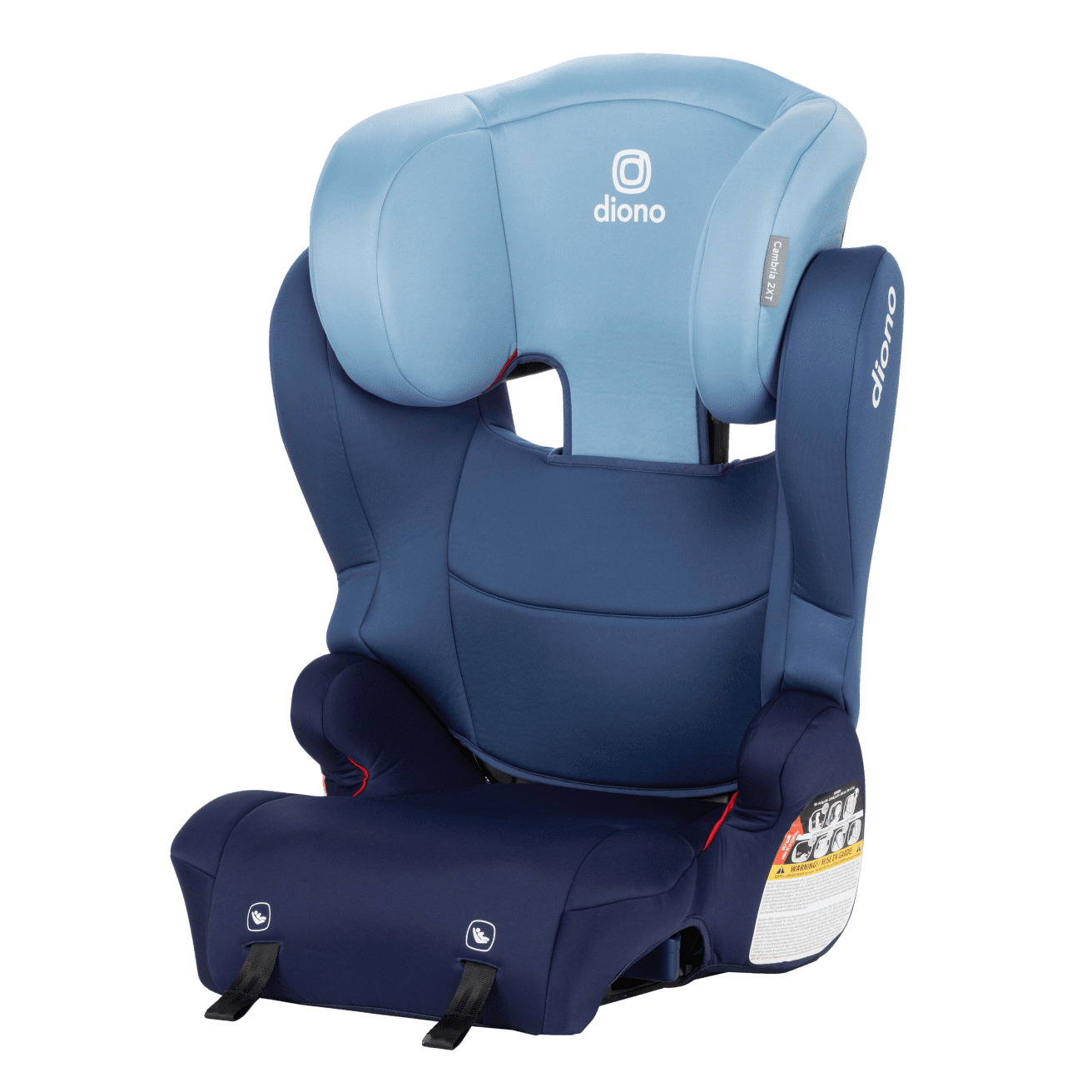 Diono Cambria 2XT Latch 2 in 1 High Back to Backless Booster Car Seat Blue Surge Walmart