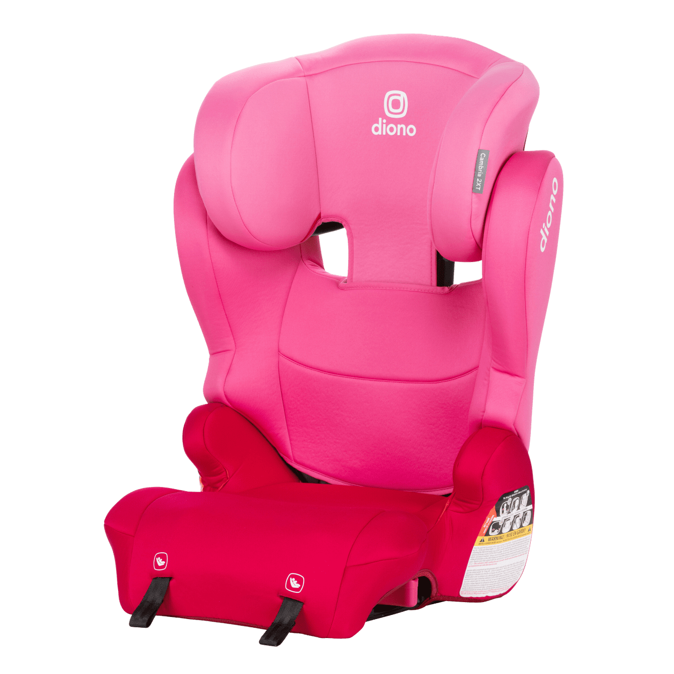 Diono Cambria 2XT Latch 2 in 1 High Back to Backless Booster Car Seat Pink Cotton Candy Walmart