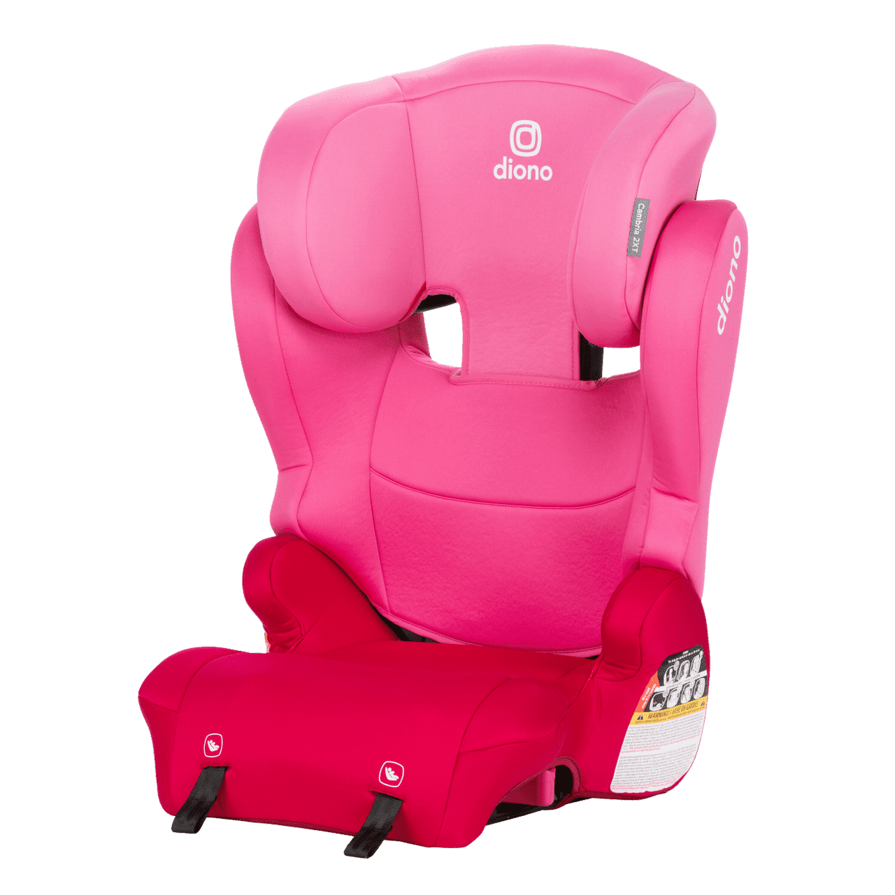 Moonbaby　ピンクグロー ×2、オーキッド×2、脂燃パッチ ×2 Diono Cambria 2XT Latch Booster Car Seat, 2-in-1 High Back to