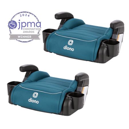 Diono Connect3 R Backless Booster, Pack of 2, Blue Razz Ice