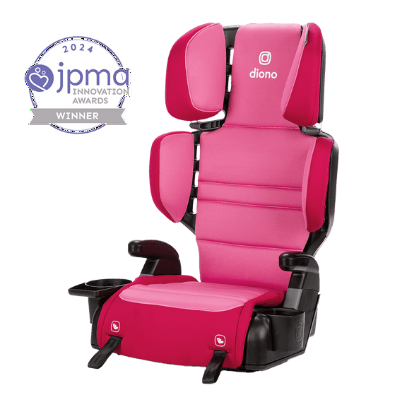 Diono Connect3 RXT 2-in-1 High-Back Booster, Pink Cotton Candy