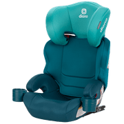 Diono Everett NXT Latch Slim Fit Lightweight Booster Car Seat, Blue Razz Ice