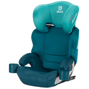Diono Everett NXT Latch Slim Fit Lightweight Booster Car Seat, Blue Razz Ice