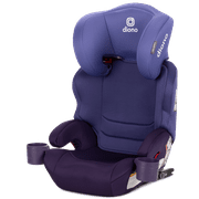 Diono Everett NXT Latch Slim Fit Lightweight Booster Car Seat, Blue Razz Ice