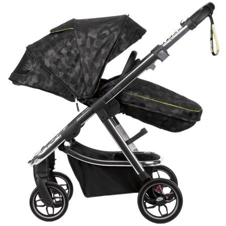 Diono Excurze Luxe Stroller for Infant, Baby and Toddler, Black Camo