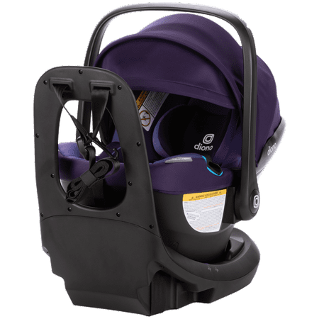 Diono LiteClik 30 XT Infant Car Seat and Base, Purple Wildberry